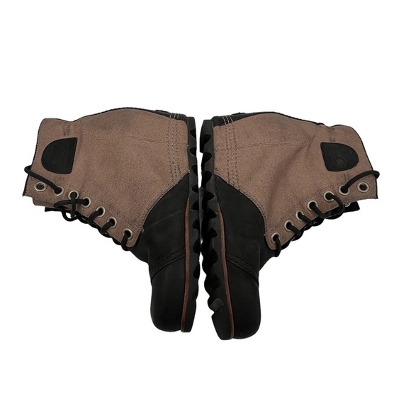 Sorel PDX 1964 Brown Black Wedge Ankle Boots Size 9 Women's - Picture 5 of 13